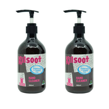 2PK Kilsoot Coconut Oil and Lanolin Gentle Hand Cleaner With Grit 500ml