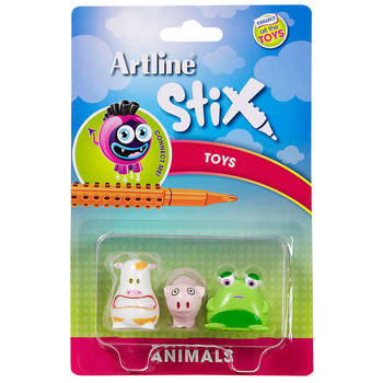 Artline Stix 3PK Animals Toys for Stix Drawing Pen
