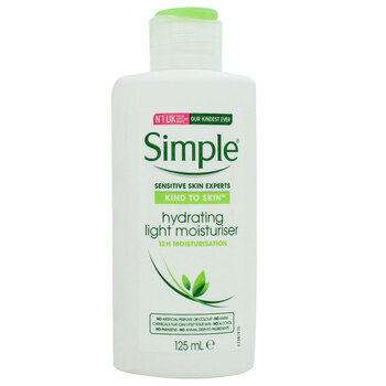 Simple 125ml Hydrating Light Moisturiser Kind To Skin