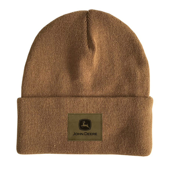 John Deere LP79307-JD Men's Beanie Carhartt Brown One Size