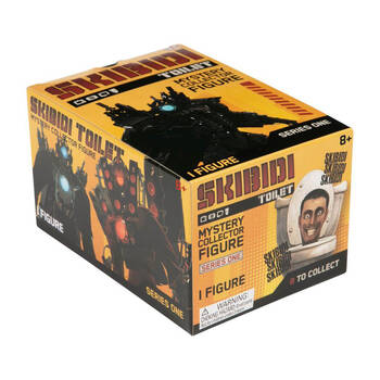 Skibidi Toilet Plastic Mystery Collector Figure Toy 8x7cm Kids 8y+