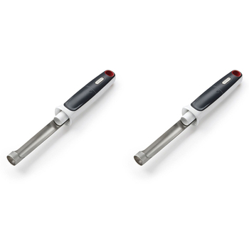 2PK Zyliss Stainless Steel Easy Twist Apple Corer 24.7cm - Grey