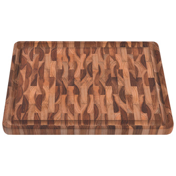 Tramontina Rectangular Teak End Grain Barbecue Board