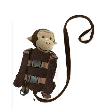 Playette 2-in-1 Harness Buddy/Strap Baby/Kids 18m-4y - Monkey