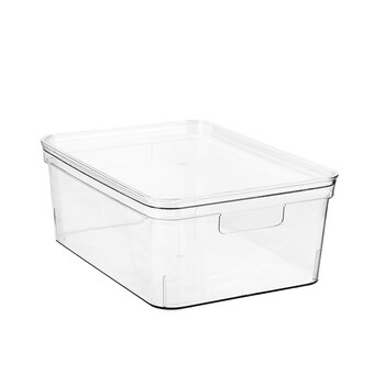 Boxsweden Crystal 36x14cm Storage Container w/ Lid Medium - Clear