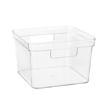 Boxsweden Crystal 22x14.5cm Square Storage Container - Clear