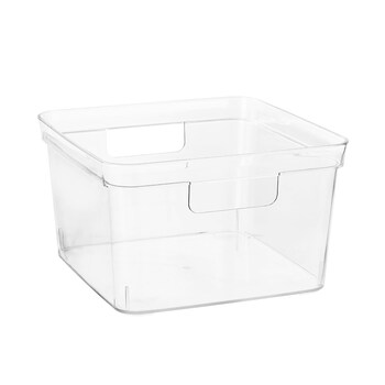 Boxsweden Crystal 25.5x15cm Square Storage Container - Clear