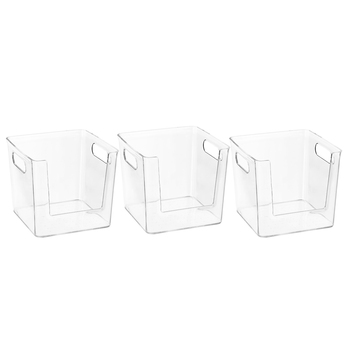 3PK Boxsweden Crystal 6.5x14.5cm Pick Container Small - Clear