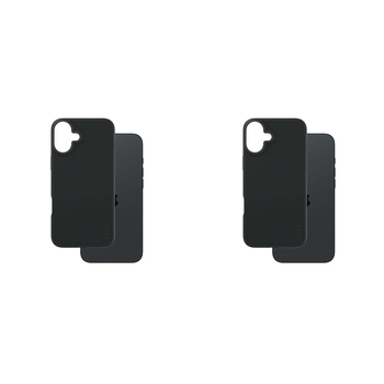 2PK PanzerGlass CARE Fashion Case For iPhone 16 Plus Black