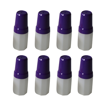 8PK Homeleisure Mini Flask 375ml Assorted Col Kitchen Food Cooking 