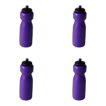 4PK Homeleisure Plastic 750ml Drink Sports Bottle Assorted 