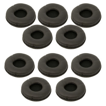 10pc Jabra Leatherette Ear Cushion For Biz 2300 Series Headsets