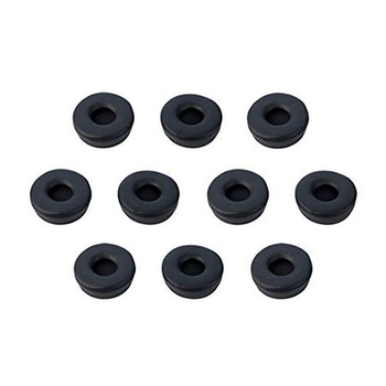10pc Jabra Engage 65/75 Mono Headset Leatherette Ear Cushions Black