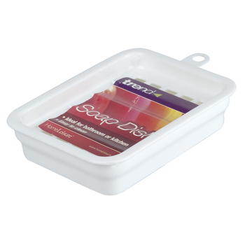 Homeleisure Plastic Bathroom/Shower Caddy White 