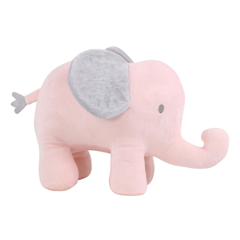 The Peanutshell Sweet Peanut Plush Stuffed Animal Toy 32cm Pink 0+