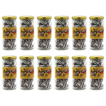 12PK Melbourne Humbugs Rock Candy Sweet Confectionery Lollies 170g Handmade