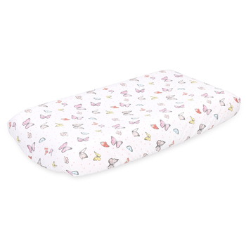2pc The Peanutshell Whisper Butterfly Bassinet Sheets Baby Nursery Decor