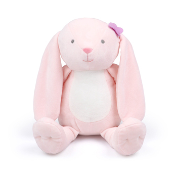 The Peanutshell Whisper Butterfly Bunny Plush Baby Nursery Decor