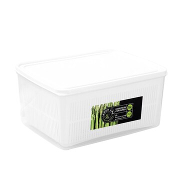 Lemon and Lime 5L/26cm Keep Fresh Vegetable Storer