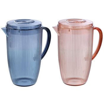 2PK Lemon & Lime Palm Deco 2.5L Pitcher Assorted
