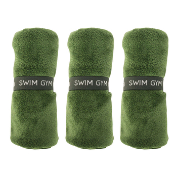 3PK Annabel Trends Sports Towel Absorbent 73.5x34.5cm - Dark Sage