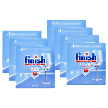 7x 50pc Finish Powerball Dishwashing Tablet Power Essential