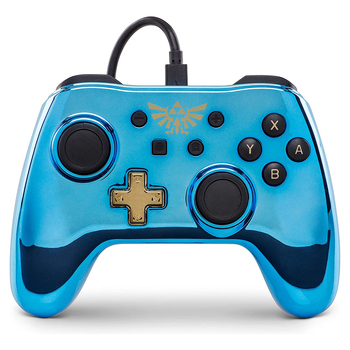 PowerA Wired Controller For Nintendo Switch Chrome Zelda