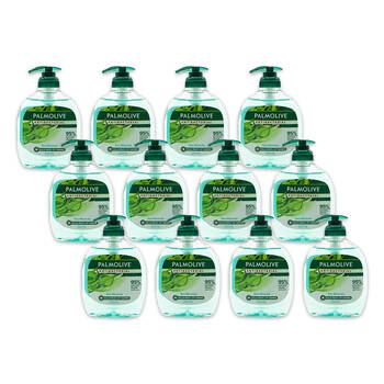 12PK Palmolive 250ml Liquid Handwash w/ Pump Anti-bacterial Sea Minerals