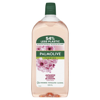 Palmolive 500ml Foaming Hand Wash Refill Japanese Cherry Blossom