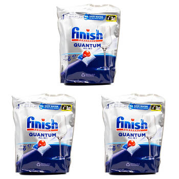 141pc Finish Powerball Quantum Dishwashing Detergent