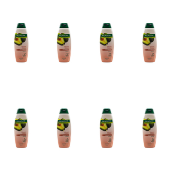 8PK Palmolive Naturals 350ml Shampoo Vibrant Colour Avocado