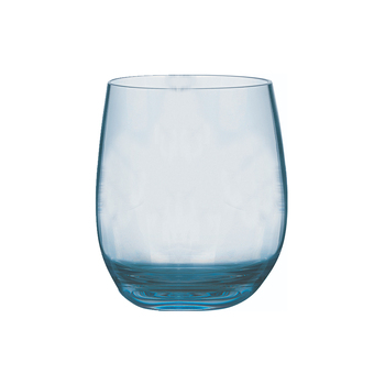 Serroni Stemless Glass 370ml - Blue