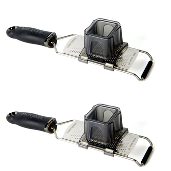 2x Microplane Slider Attachment For Gourmet Series - Black