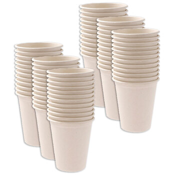 6x 12PK Lemon & Lime Earthie Sugarcane Cups 250ml Natural