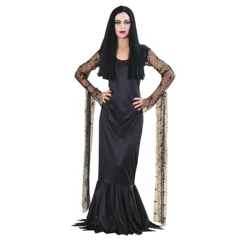 Rubies Morticia Addams Womens Dress Up Costume - Size S