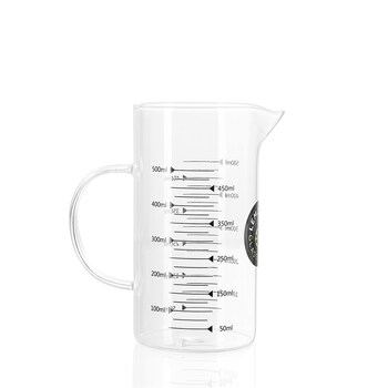 Lemon & Lime 500ml/15cm Glass Measuring Jug w/ Handle - Clear