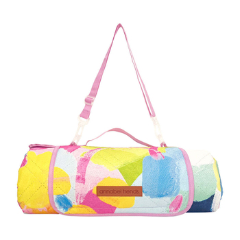 Annabel Trends Outdoor Picnic Mat w/ Carry Handle - Good Vibes