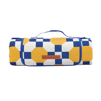Annabel Trends Outdoor Picnic Mat w/ Carry Handle - Retro Tile