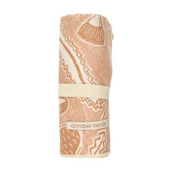 Annabel Trends Sand Free Compact Beach Towel 160x80cm Trailing Natives