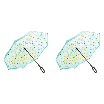 2PK Annabel Trends Reverse Umbrella Inverted 81x10cm - Amalfi Spot