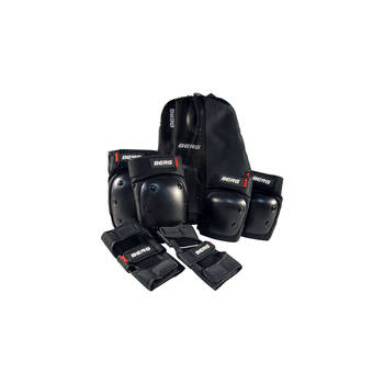 Berg Plastic/Foam Protection Set Knee/Elbow/Wrist Small - Black