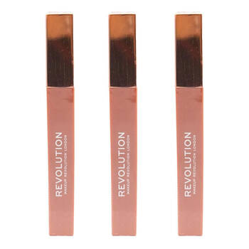 3PK Revolution IRL Whipped Matte Lip Creme 1.8ml Burnt Cinnamon Beauty Makeup