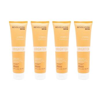 4PK Revolution Skin Vitamin C Cream Polisher Brightening Face Care 150ml
