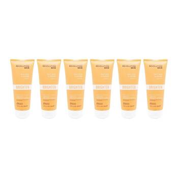 6PK Revolution Fruit Acid & Enzyme Brighten Facial Cleanser Skin Care 200ml