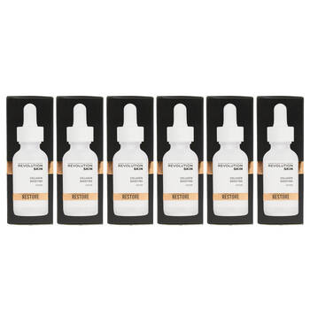 6PK Revolution Collagen Boosting Serum Restore Hydrating Skin Care 30ml