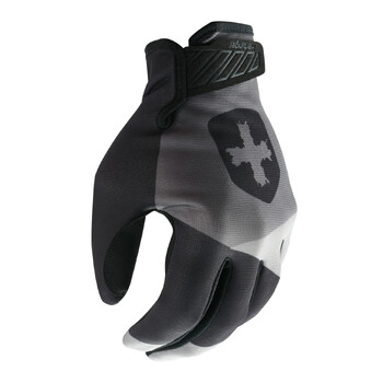 Harbinger Men's Shield Protect Full-Finger Small Fitness Gloves - Black/Grey