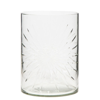 Florabelle 26cm Celeste Cylinder Small Vase - Clear