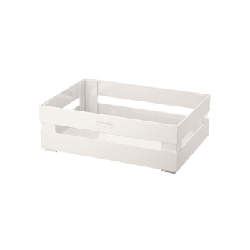 Guzzini Echo-Kitchen 30.5cm Plastic Circle Tidy & Store Box Large - White