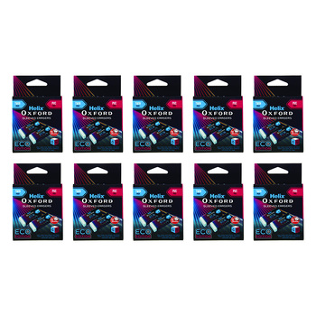 20pc Helix Oxford Cyber Eco Edition Sleeved Erasers Matrix