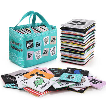 The Peanutshell Alphabet Flash Cards Montessori 0y+